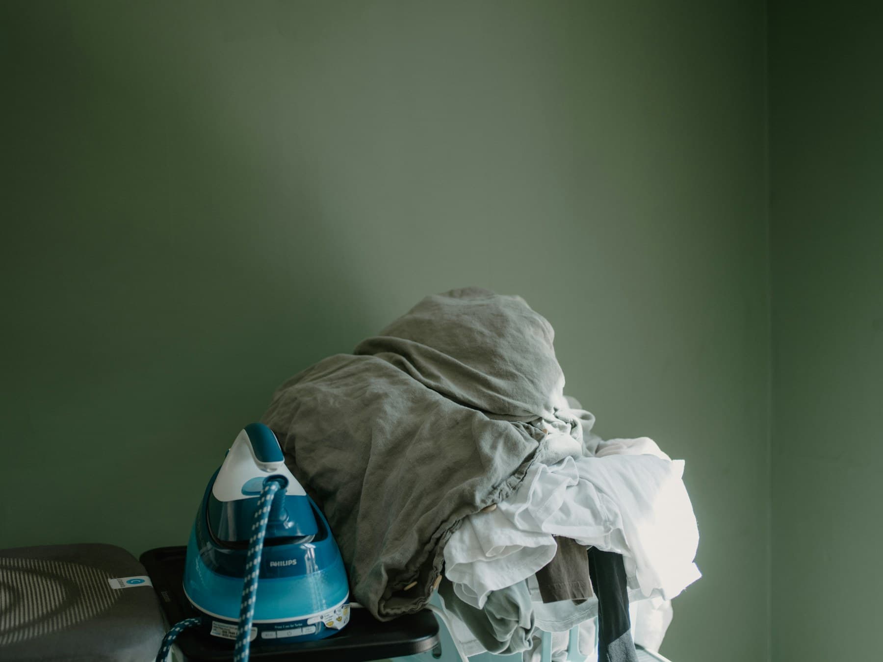 A carefully pressed garment